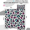 thumbnail image 5 of White and Colorful Of Leopard Print Toddler Nap Mats for Kids Preschool,Sleeping Mat Bag or Kids,Toddler Sleeping Bag,Toddler Nap Mat or Daycare, 5 of 6