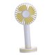 thumbnail image 5 of Ventilador Portátil Mini USB portátil Mini Ventilador para exterior con Cable de Carga Multiusos blanco Soledad Mini ventilador de mano, 5 of 8