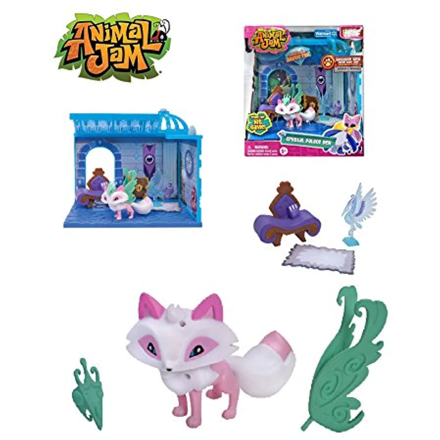 2016 Animal Jam Crystal Palace Den Limited Edition Arctic Fox Walmart for sale online 