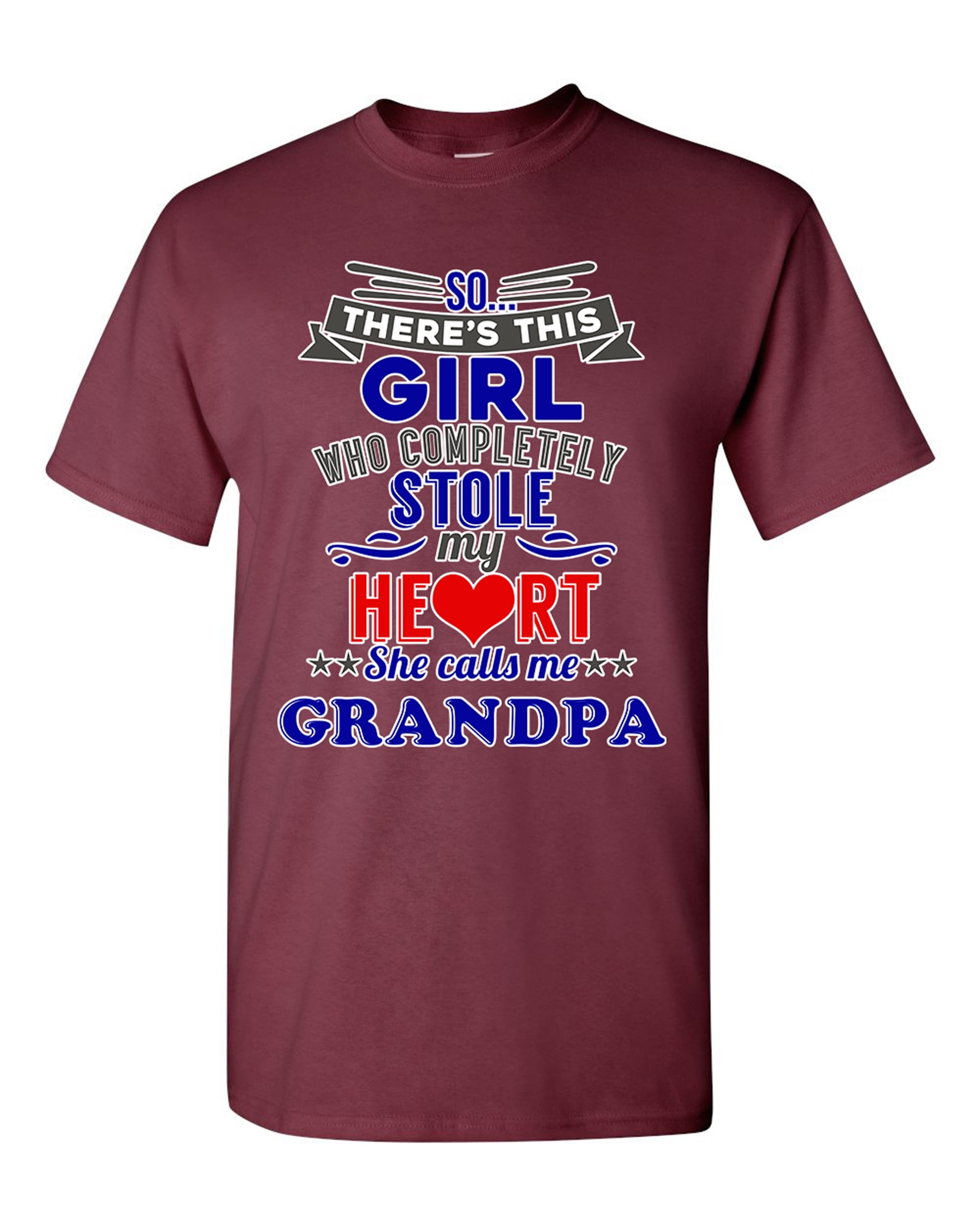 PAPA GRANDDAUGHTER She Stole My Heart Tshirt