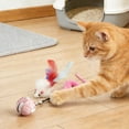 thumbnail image 3 of Tail Equipped Automatic Intelligent Roller Toy Motion Sensing Rechargeable for Cats Puppies Boredom Relief Indoor Interactive Play Exercise, 3 of 6