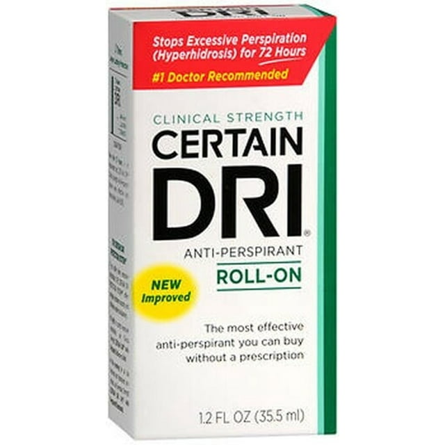 Certain Dri Roll On Antiperspirant 1.2 oz