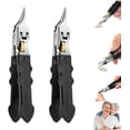 thumbnail image 1 of Opickly Toenail Clipper, Precision-Honed Stainless Steel, 25° Angled Jaws, Geared Lock, Single-Handed Sliding Switch, Anti-Slip Grip (2 PCS), 1 of 1