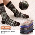 thumbnail image 4 of 5 Pairs Fuzzy Fluffy Soft Cozy Socks for Women Comfy Casual Warm Home Sleep Winter Thick Wool Socks Gifts for Women, 4 of 6
