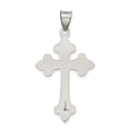 thumbnail image 4 of Sterling Silver Antiqued, Textured and Brushed Latin Cross Pendant QC8153, 4 of 4