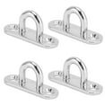 thumbnail image 3 of Ceiling Hooks,4Pcs Oval Hooks Eyelet Eye Hooks Screw Brick Hooks Best in Class, 3 of 8