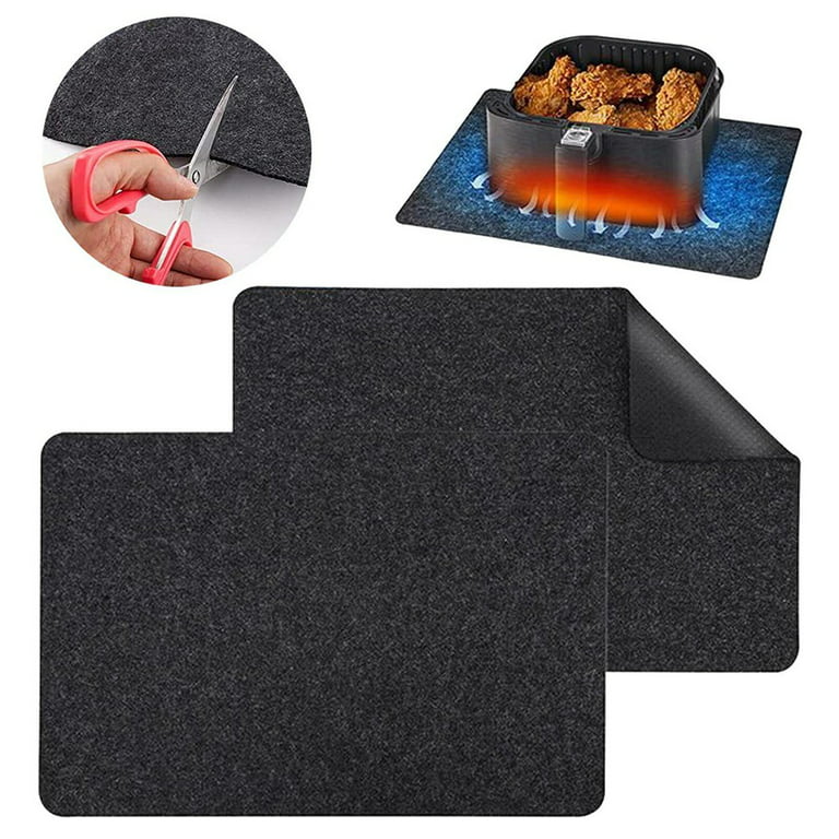 3 Pieces Heat Resistant Mat for Air Fryer Countertop Heat Protector  Non-Slip Heat Proof Mat Kitchen Hot Pads for Blender - AliExpress