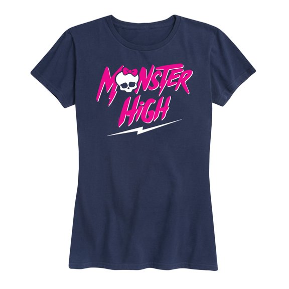 Monster High - Monster High Lightning Logo Women's Short Sleeve Graphic T-Shirt