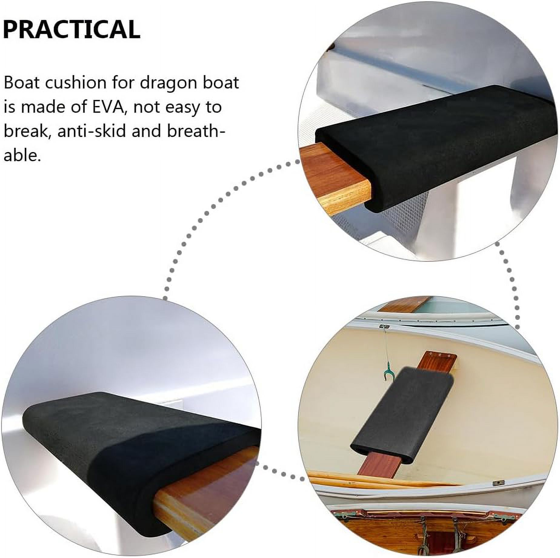 ABPETE Boat Seat Cushion: Dragon Boat Paddle Seat Pad Flotation Cushion Rowing Seat Cushion Kayak Seat Pad for Kayak Watersports Rowing