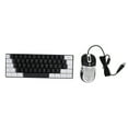 thumbnail image 1 of Clavier Illuminé RGB, Clavier de Jeu Filaire Rétroéclairé Multicolore avec Modes RGB, Sensation Mécanique, pour Win 98 NT 2000, Win XP, Win7, Win8, Win10, OS X, 1 of 7