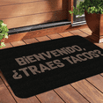 thumbnail image 3 of Tapete Decorativo Bienvenido Tacos De 70x50 Cm Negro Elitemat Decorativo, 3 of 3