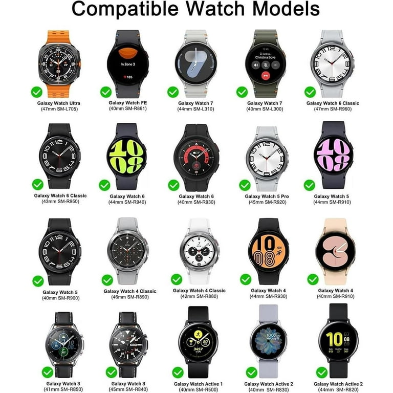 Pack Galaxy Watch Charger Compatible with Samsung Galaxy Watch