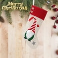 thumbnail image 6 of Xuniizn Christmas Stockings Bulk, Assorted Festive Xmas Stockings for Fireplace Mantel Decor, Traditional Holiday Ornaments, Christmas Decorations for Home, Cloth, White, 6 of 9