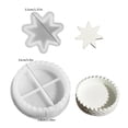 thumbnail image 5 of WINDLAND Silicone Crafting Mold Star Shape Candle Stand Moulds Small Candle Plate Molds, 5 of 12