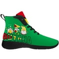 thumbnail image 4 of Aidianart Guyana Flag High Top Sneakers Womens High Top Shoes Size 10, 4 of 5