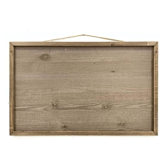 27" Rectangular Wooden Frame Plaque by Make Market