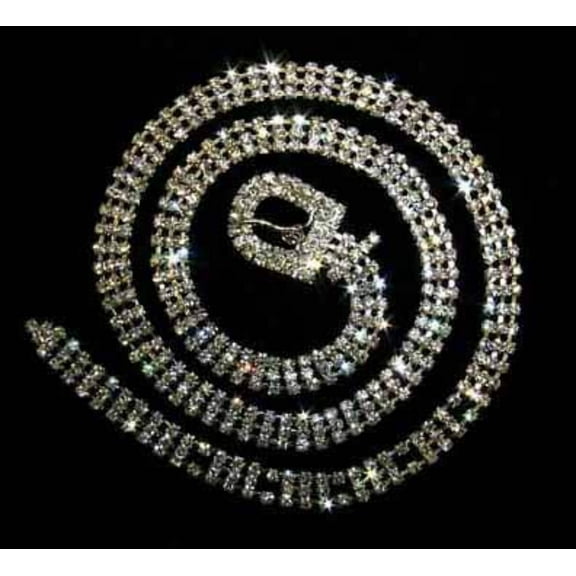 #13257 - Rhinestone Belt - 3 Rows