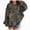 A30-Light Gray, variant on 10-11 Years Big Girls Camo Print Pullover Hoodie,Long Sleeve Sweatshirt,Casual Top