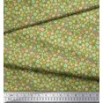 thumbnail image 3 of Soimoi polyester Crepe Fabric Flower Artistic Printed Fabric 1 Yard 42 Inch Wide, 3 of 3