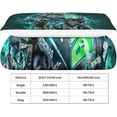 thumbnail image 3 of YingD Dirt Bike Microfiber Bedspread Set King Size Vintage Motocross Design, 3 of 5