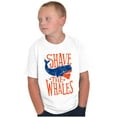 thumbnail image 5 of Shave The Whales Funny Hipster Pun Crewneck T Shirts Boy Girl Teen Brisco Brands L, 5 of 6
