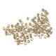 thumbnail image 4 of Abalorio de Acrílico BLESIY 100x Metálico Abecedario Granos de Alfabetos Letras para Colr Brazalete Oro, 4 of 7