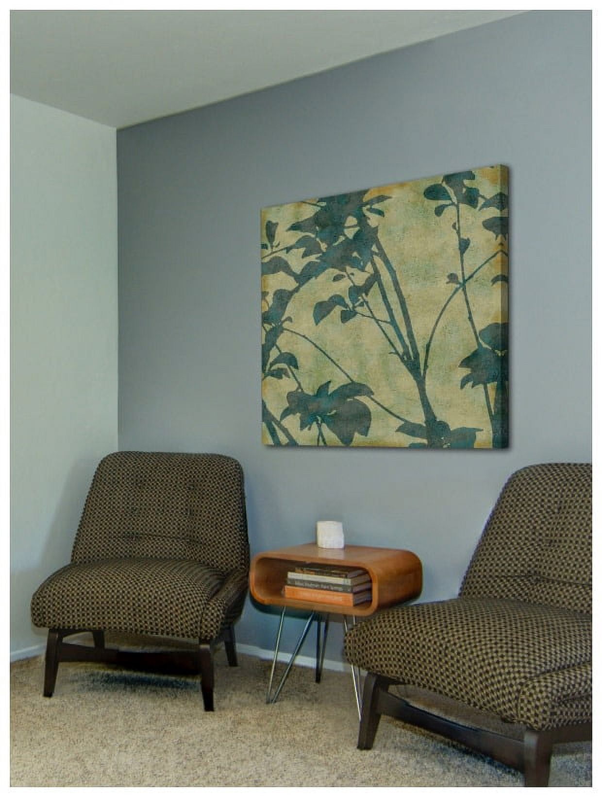 "Green Fall" Painting Print on Wrapped Canvas