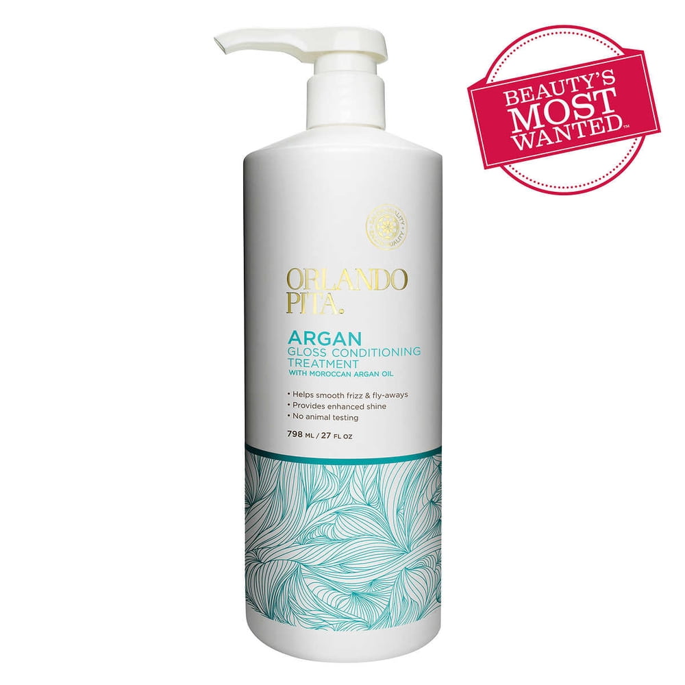 Orlando Pita Argan Gloss Treatment Conditioner with Moroccan Argan, 27