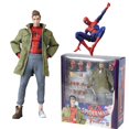 thumbnail image 1 of Original Mafex 109 Comics Peter Parker Spider Man Action Figure Toys 1/12 Spiderman Movable Statue Model Doll Collectible GiftsMAFEX 109 He Qiyong unisex, 1 of 1