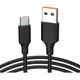 thumbnail image 1 of Cable Tipo C Usb Datos Carga Rápida 2.4a U-volt Color Negro Vcbl002, 1 of 6