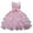 Pink, variant on LOVEBAY Flower Girls Sleeveless Dress Princess Pageant Dress First Communion Dresses Tulle Party Gown Prom Ball Gowns