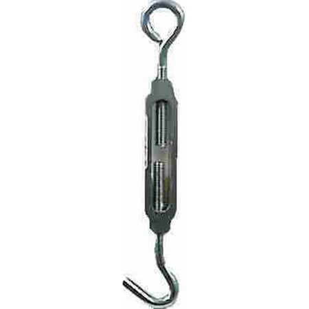 

Hampton 02-3427-312 0.375 x 10.25 in. Hook & Eye Turnbuckles - pack of 5
