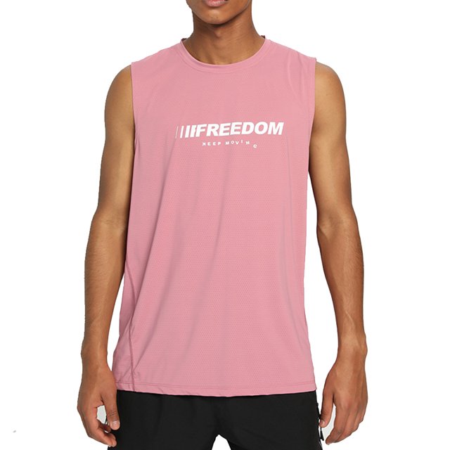 Chaleco de baloncesto rosa para hombre, camiseta sin mangas para entrenamiento, natación, secado rápido, atlético, correr, gimnasio, músculo, playa, camiseta sin mangas