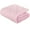 Pink, variant on Down Alternative Oversized Toddler Comforter, Super Soft and Warm Solid Color Baby Crib Quilted Blanket, 43 x 60 inches, Smoke Grey