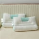 thumbnail image 2 of Almohadas de esponja viscoelástica Xaoshaoyi, almohadas ergonómicas con contorno para aliviar el dolor de cuello y hombros, almohadas refrescantes ultrasuaves para quienes duermen boca arriba, boca, 2 of 8