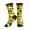 3 Black, variant on Men's Yellow Camouflage Novelty Athletic Socks Women's Digital Printing Funky Patterned Crew Socks