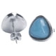 thumbnail image 3 of Aretes Mujer LuckyLy Cuarzo Rosa Amatista Cuarzo Azul Acero Inoxidable Modelo Aline Azul UNITALLA, 3 of 8