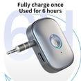 thumbnail image 3 of Kieccall Bluetooth 5.3 Receiver - Hi-Def Sound & Long Standby, AUX Interface With Intelligent Noise Reduction, For Car & Home Use, 3 of 8