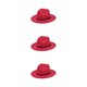 thumbnail image 4 of Sonducket Gorra Ecológica - Durable Y Cómoda Para Atracciones Turísticas Sombreros Gorras Alta Con Estilo BF127-5 rojo 1 Type1 NO1, 4 of 6