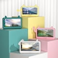 thumbnail image 2 of Waterproof Phone Box Waterproof Phone Case Anti-fog High Clarity Sensitive Touch Screen Hand-Free Support Punch-Free Bathroom Phone Holder Plastic Box for Phones Up to 6.8 Inches, 2 of 6