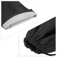 thumbnail image 4 of Unique Bargains Waterproof Oxford Badminton Racquet Cover Bag Pouch with Drawstring Shoulder Strap, Black, 4 of 6