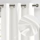 thumbnail image 2 of Cortinas Jinchan de Lino Texturizado Blanco de 213 cm de Largo 2 Paneles, 2 of 7