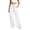 Z2 White, variant on Yievot Denim-Like Pants for Women High Waisted Wide Leg Pant with Pockets Elastic Waist Strechy Drawstring Pull On Trousers