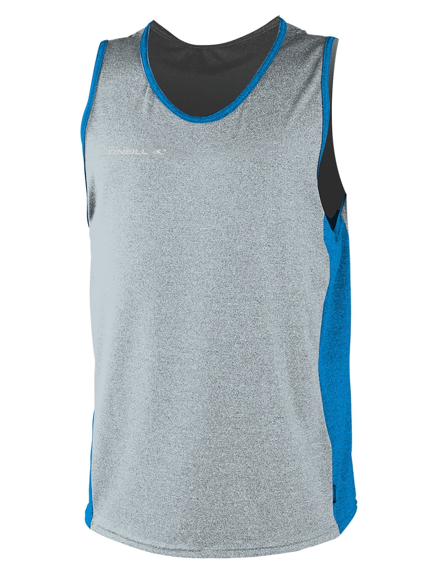 O'Neill Mens 24/7 Hybrid Tank Rashguard XL Cool grey/brite blue (4877