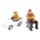 thumbnail image 3 of Figuras en miniatura de 1/64, escena de niñera, personaje de película de personas pequeñas para colecciones de Dioramas, diseño de jardín de hadas, ca, 3 of 8