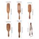 thumbnail image 2 of ¡Ofertas especiales! Juego de utensilios de cocina de 6 piezas, espátula de madera y pinzas para alimentos. Liquidación de utensilios de cocina., 2 of 8