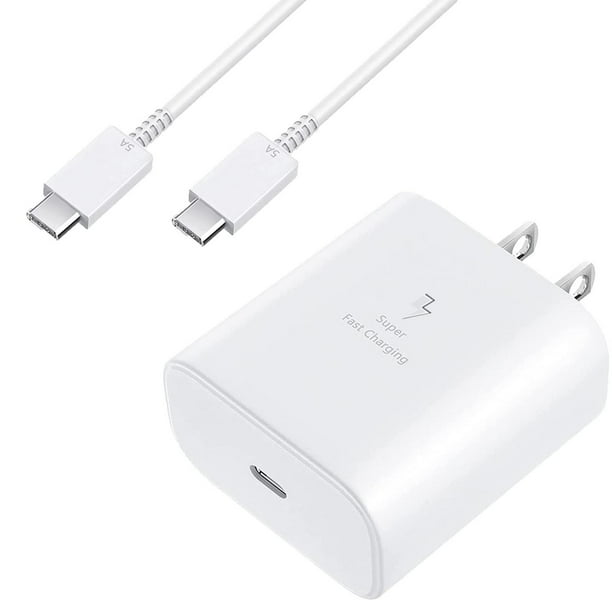 HTERETTW Cargador Tipo c 45W, Cargador USB C con Cable Carga Rápida, Cargador Tipo c Compatible con