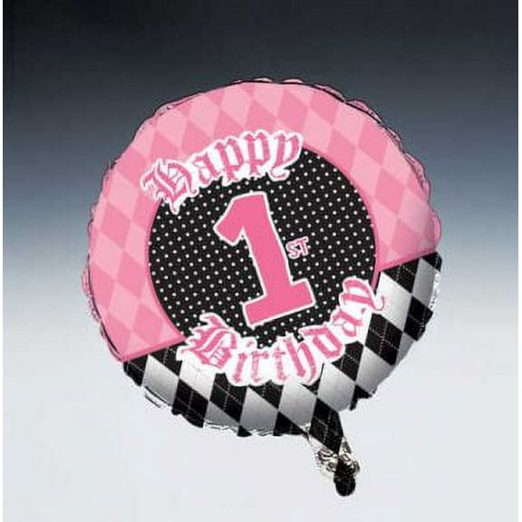 First Angel Little Girl 1st Birthday Party Decoration Foil 18" Mylar Balloon