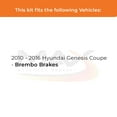 thumbnail image 2 of MAX Advanced Brakes - Brake Kit For 2010-2016 Hyundai Genesis Coupe| Carbon Ceramic Brake Pad and Rotor Kit Front and Rear| Daily Driving OE Replacement Brake Rotors, 2 of 9