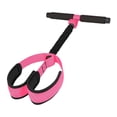 thumbnail image 1 of Bandas de resistencia con pedal para abdominales, cuerda de tracción multifunción para ejercicios de tobillo Rojo rosa, 1 of 9